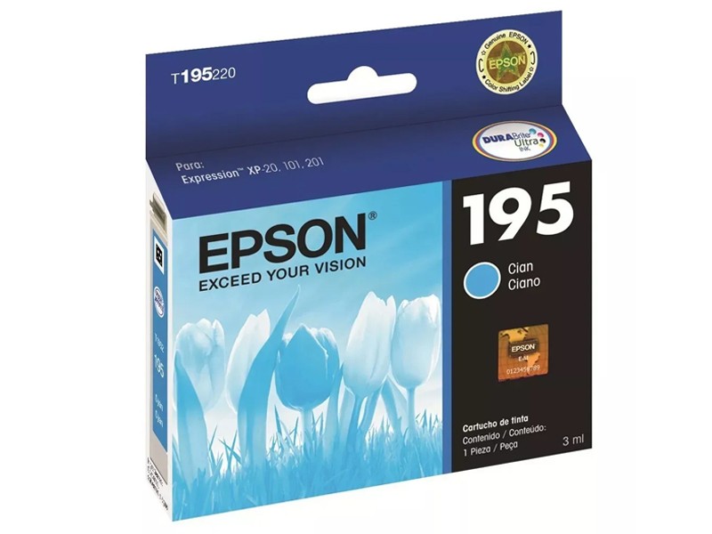 Epson 195 Cian - Original