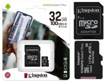 Memoria 32 GB Micro SD con adaptador SD