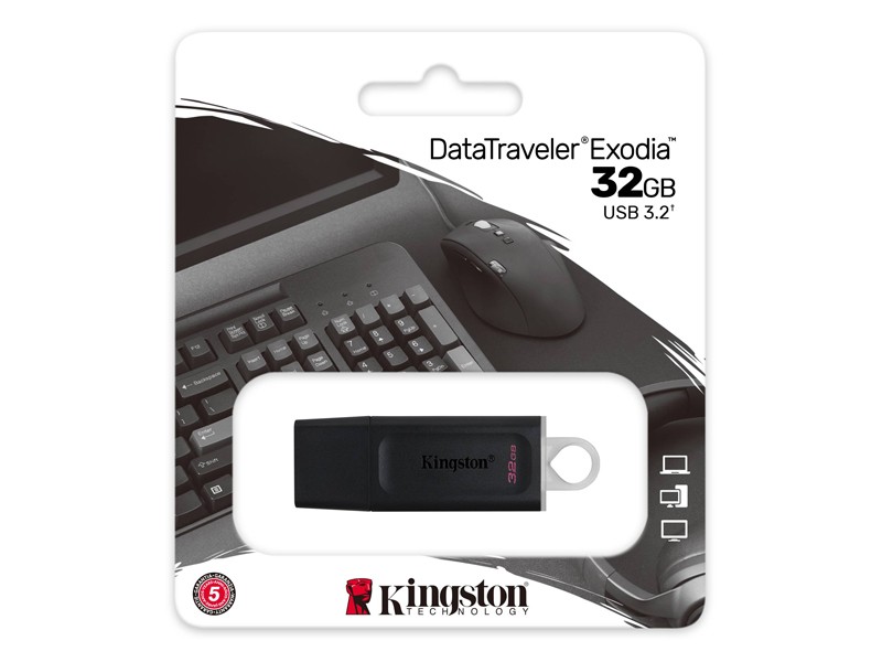 MEMORIA KINGSTON EXODIA 32GB USB 3.2