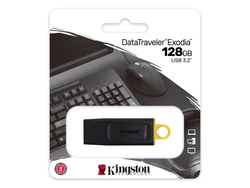 MEMORIA KINGSTON EXODIA 128GB USB 3.2