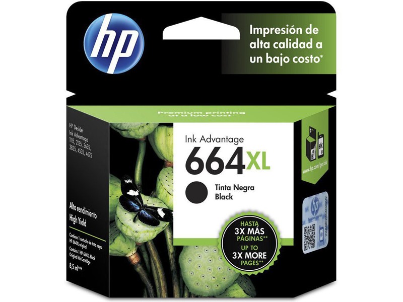 HP 664XL Negro - Original